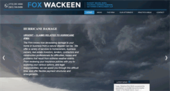 Desktop Screenshot of foxwackeen.com